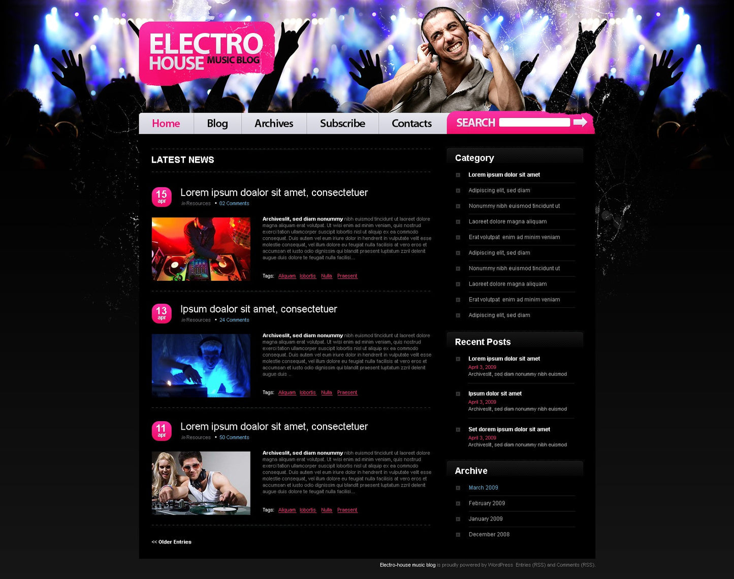 WordPress Themes - GoWebBaby.Com