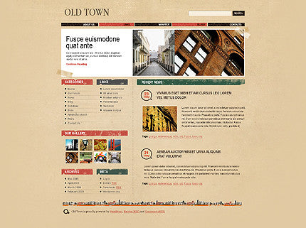 WordPress Themes - GoWebBaby.Com