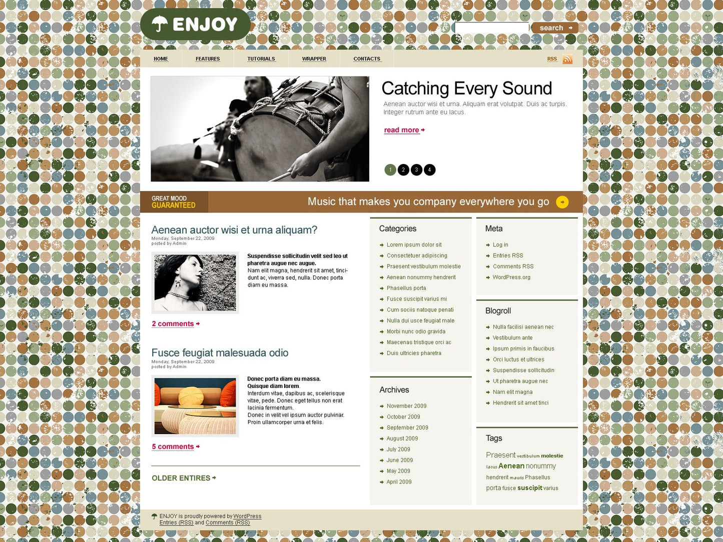 WordPress Themes - GoWebBaby.Com