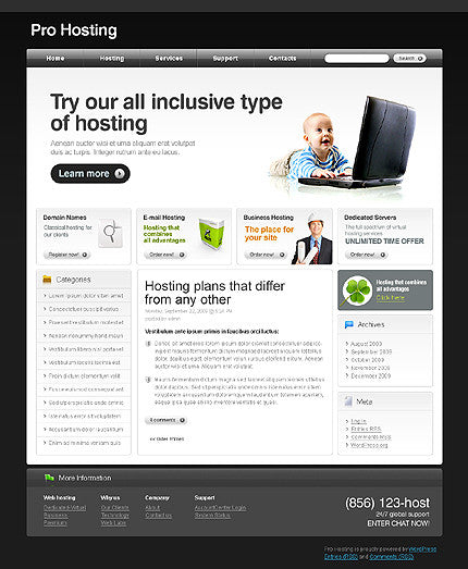 WordPress Themes - GoWebBaby.Com