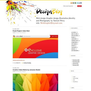 WordPress Themes - GoWebBaby.Com