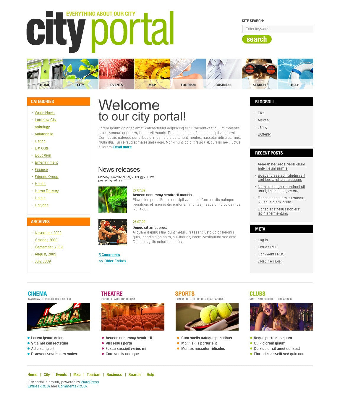 WordPress Themes - GoWebBaby.Com