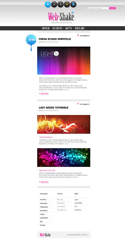 WordPress Themes - GoWebBaby.Com