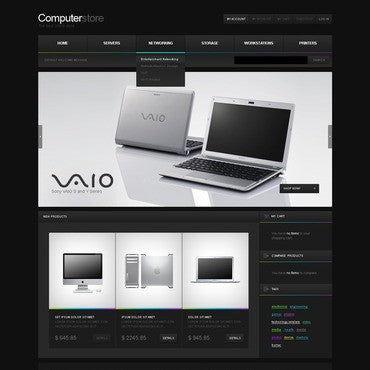 Magento Themes - GoWebBaby.Com