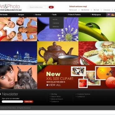 Art and Photo Magento Website Store - GoWebBaby.Com