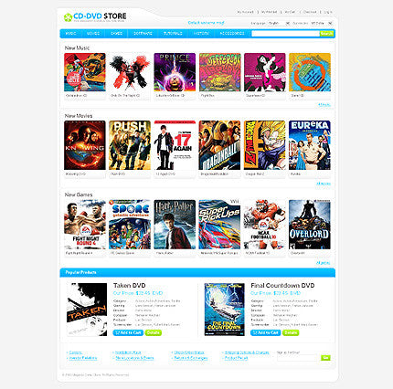 Magento Themes - GoWebBaby.Com