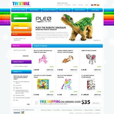 Magento Themes - GoWebBaby.Com