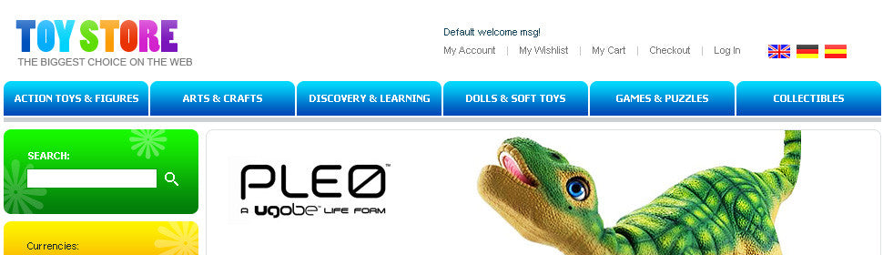Magento Themes - GoWebBaby.Com