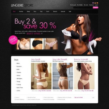 Magento Themes - GoWebBaby.Com