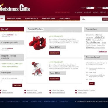 Magento Themes - GoWebBaby.Com