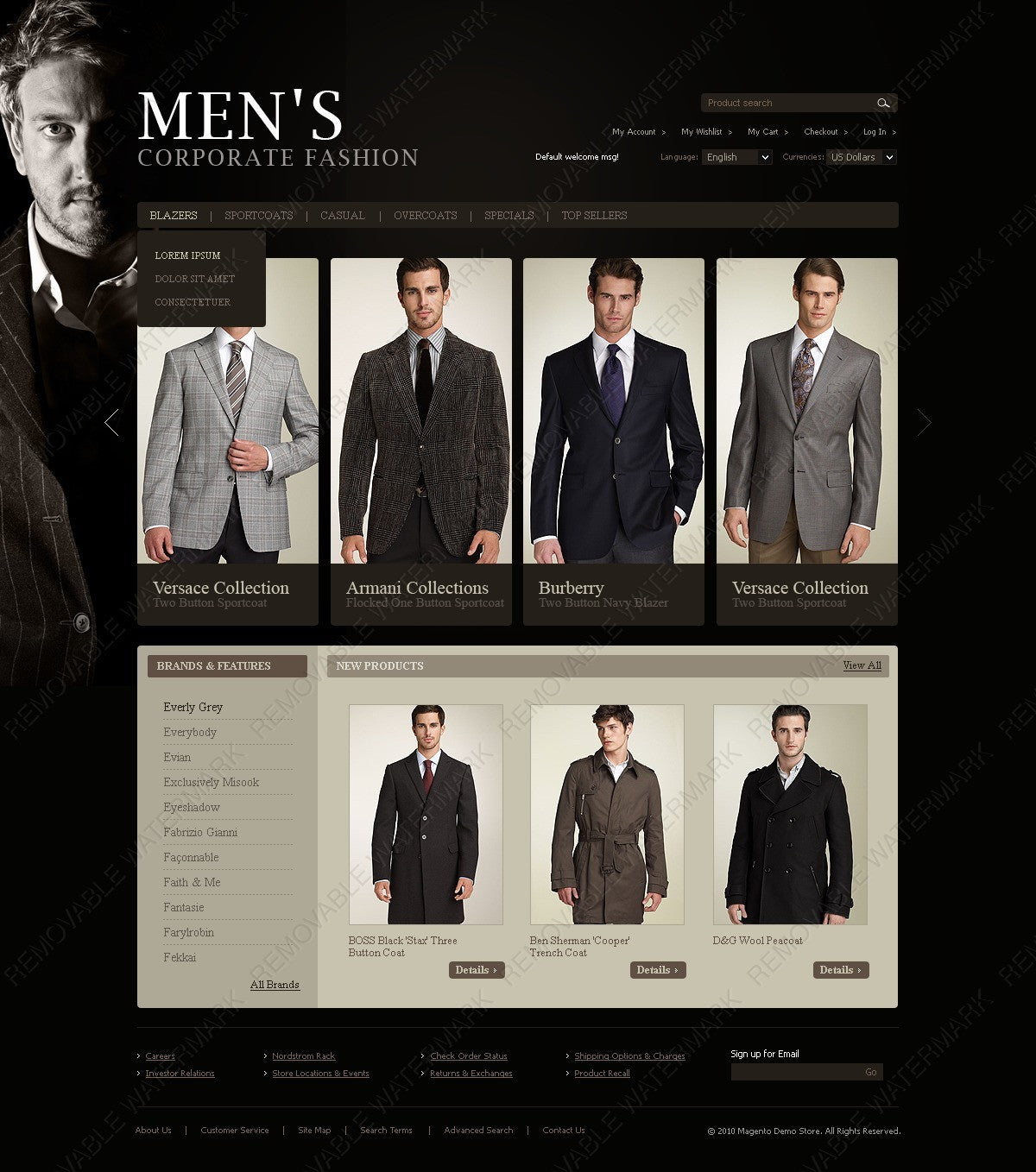 Magento Themes - GoWebBaby.Com