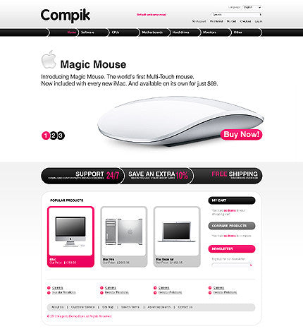 Magento Themes - GoWebBaby.Com
