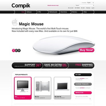 Magento Themes - GoWebBaby.Com