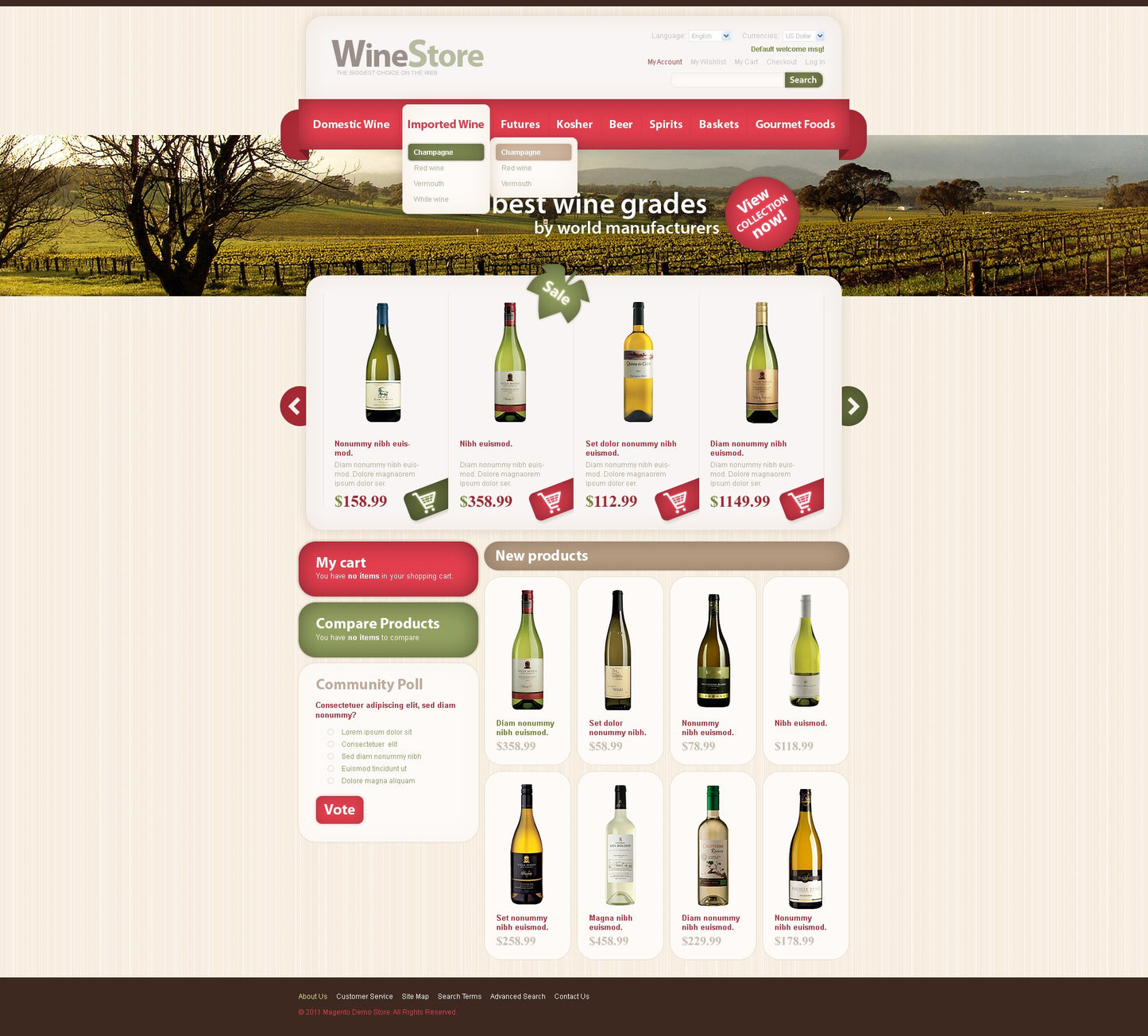 Magento Themes - GoWebBaby.Com