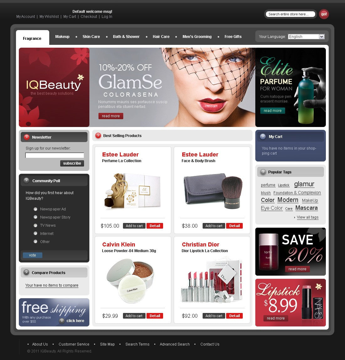 Magento Themes - GoWebBaby.Com