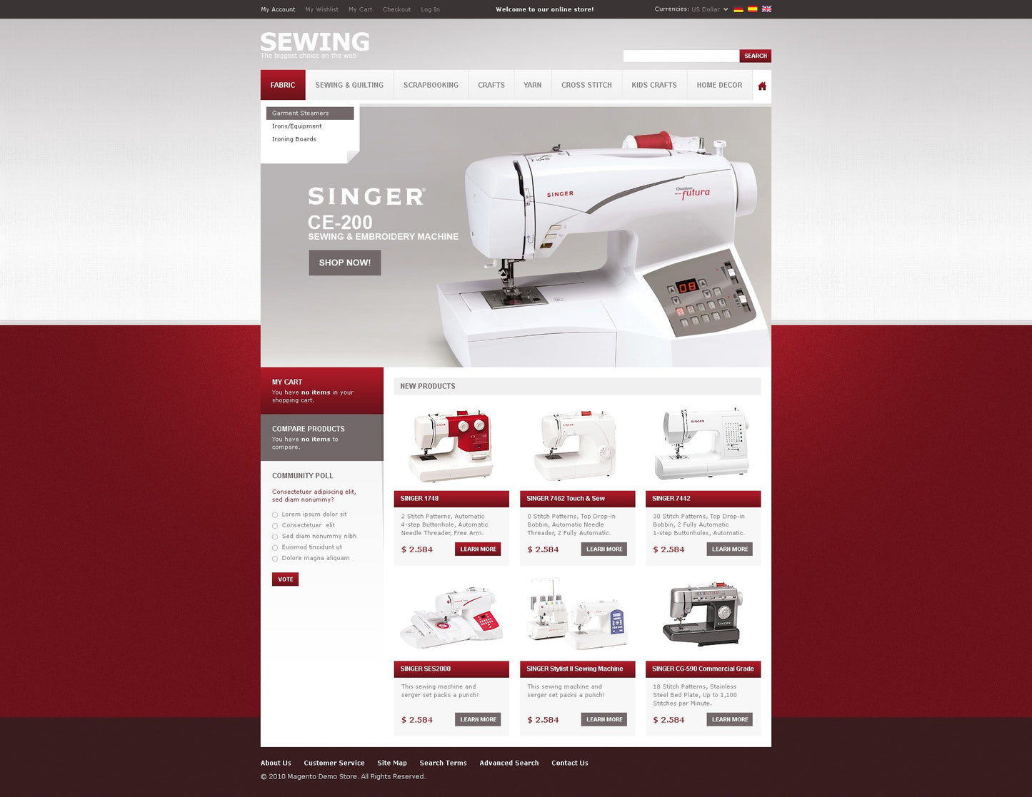 Magento Themes - GoWebBaby.Com