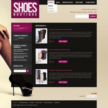 Magento Themes - GoWebBaby.Com