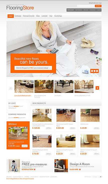 Magento Themes - GoWebBaby.Com