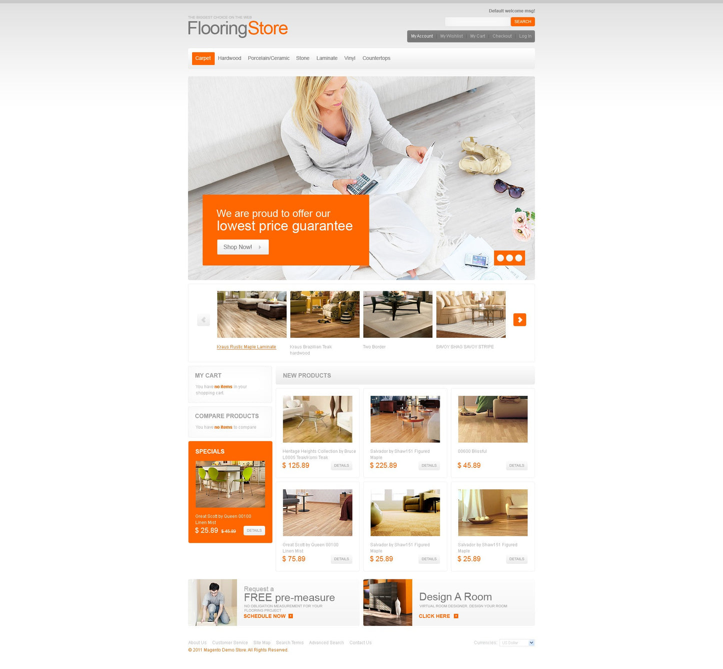 Magento Themes - GoWebBaby.Com