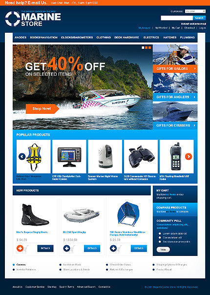 Magento Themes - GoWebBaby.Com