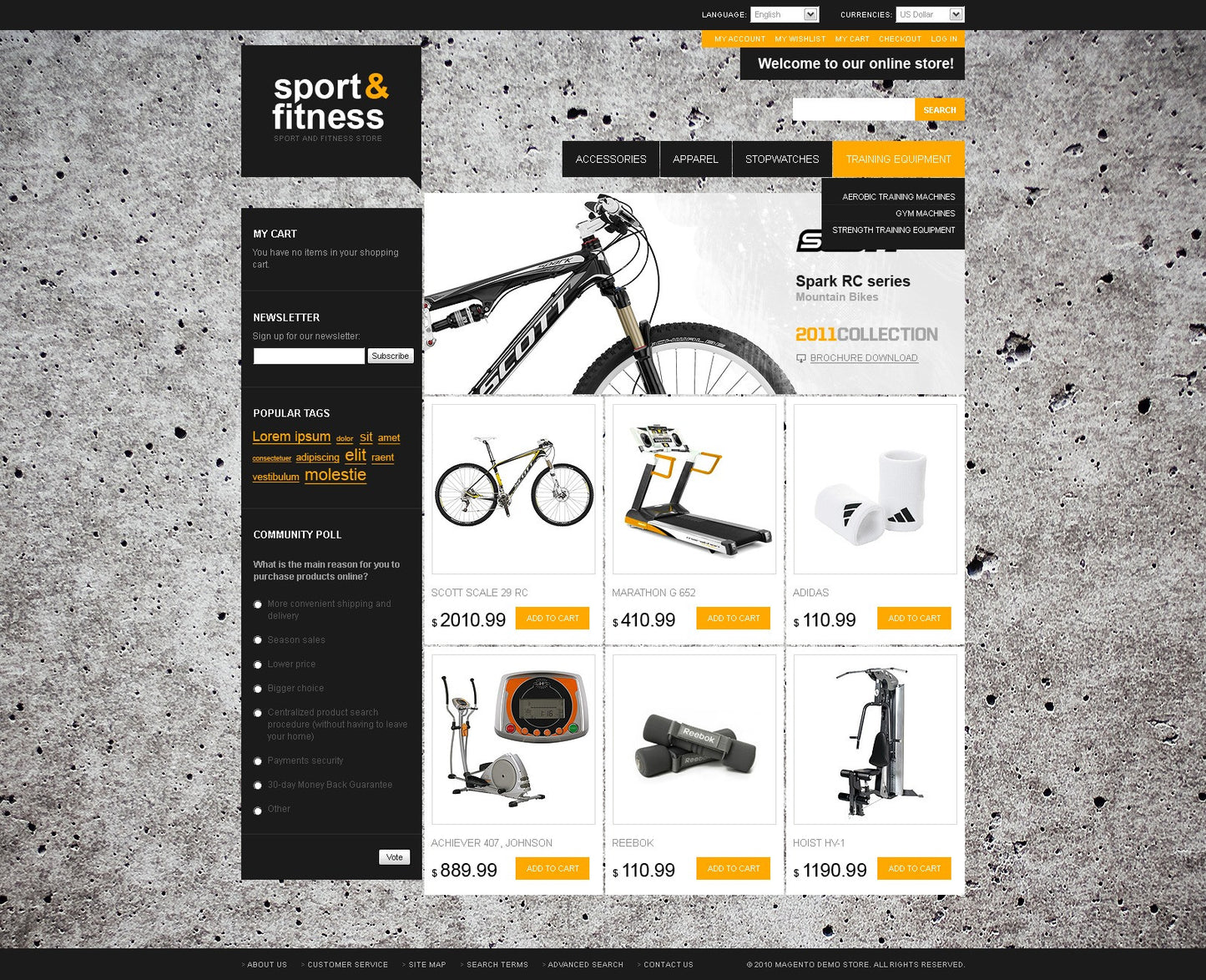 Magento Themes - GoWebBaby.Com