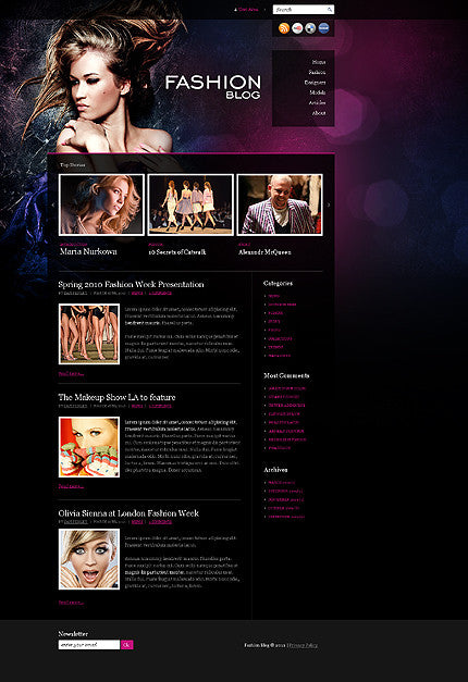 WordPress Themes - GoWebBaby.Com