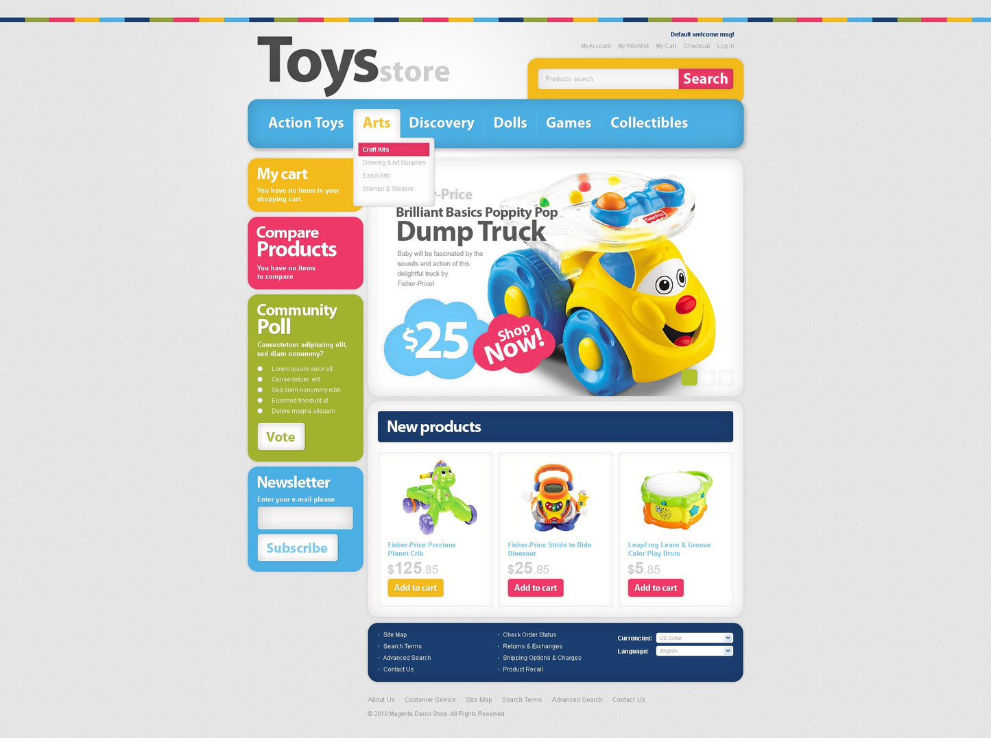 Magento Themes - GoWebBaby.Com