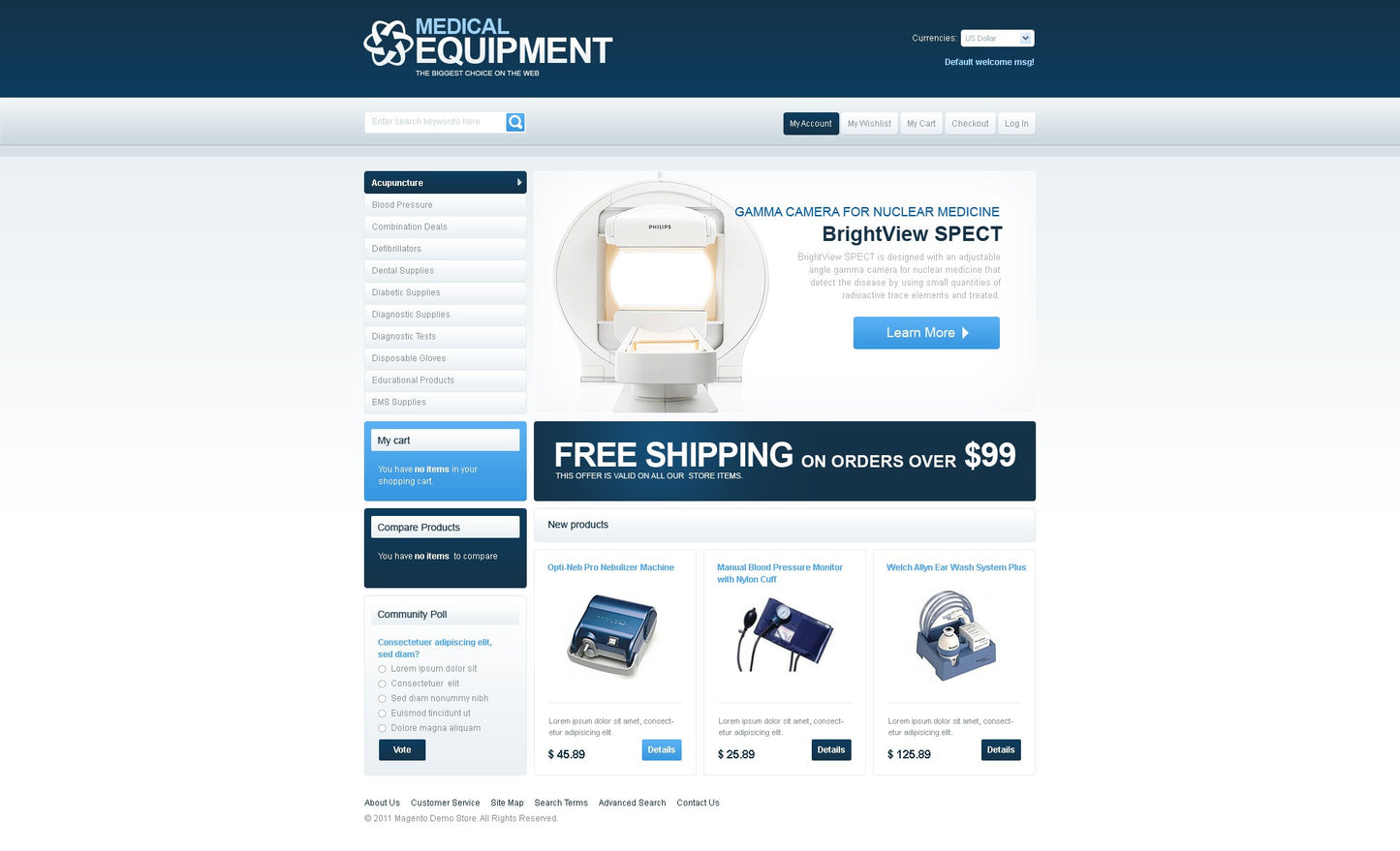 Magento Themes - GoWebBaby.Com