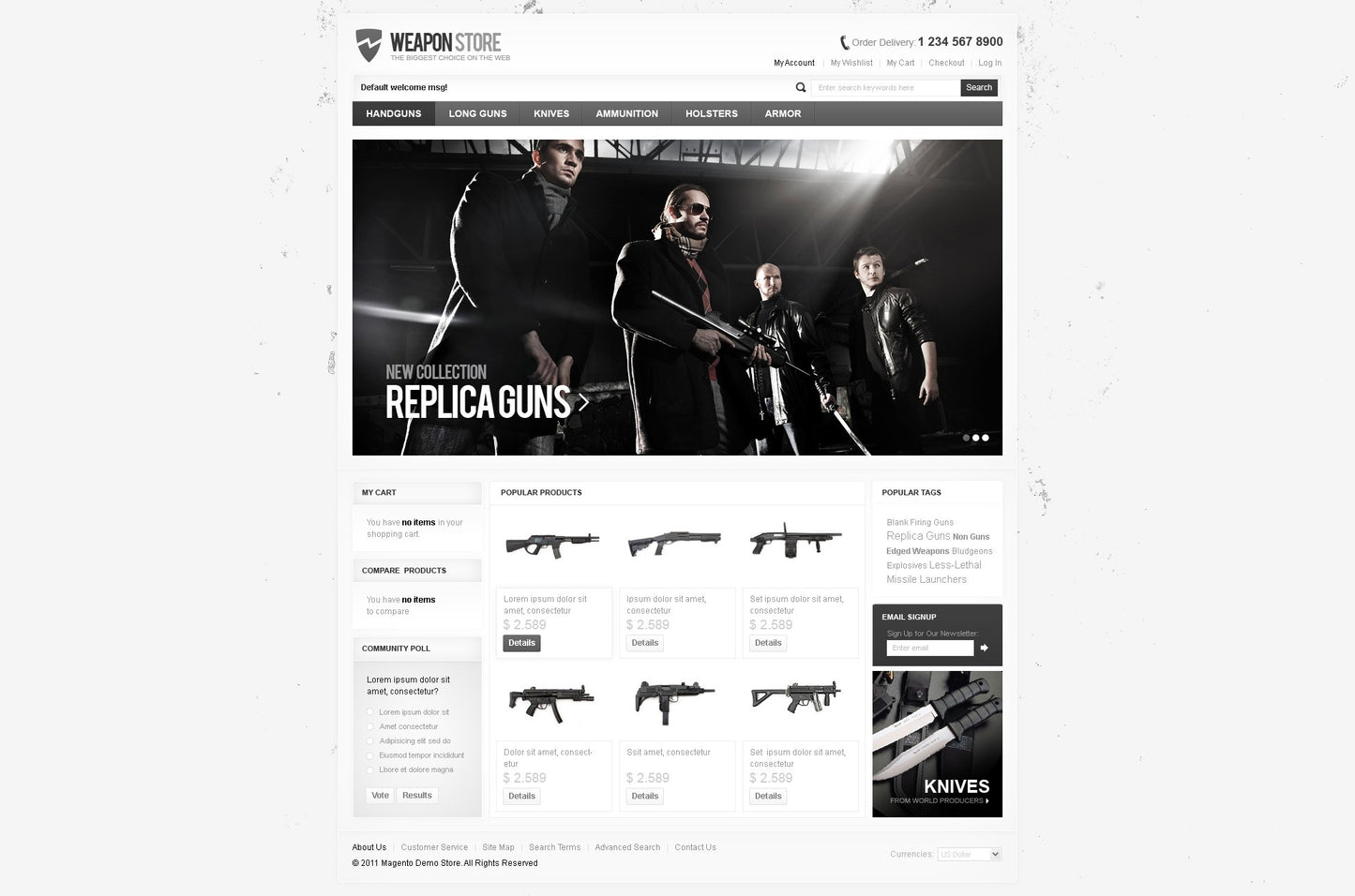 Magento Themes - GoWebBaby.Com