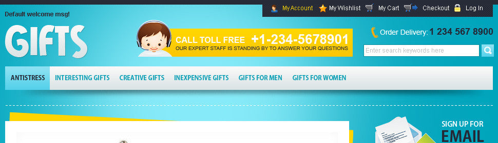 Magento Themes - GoWebBaby.Com