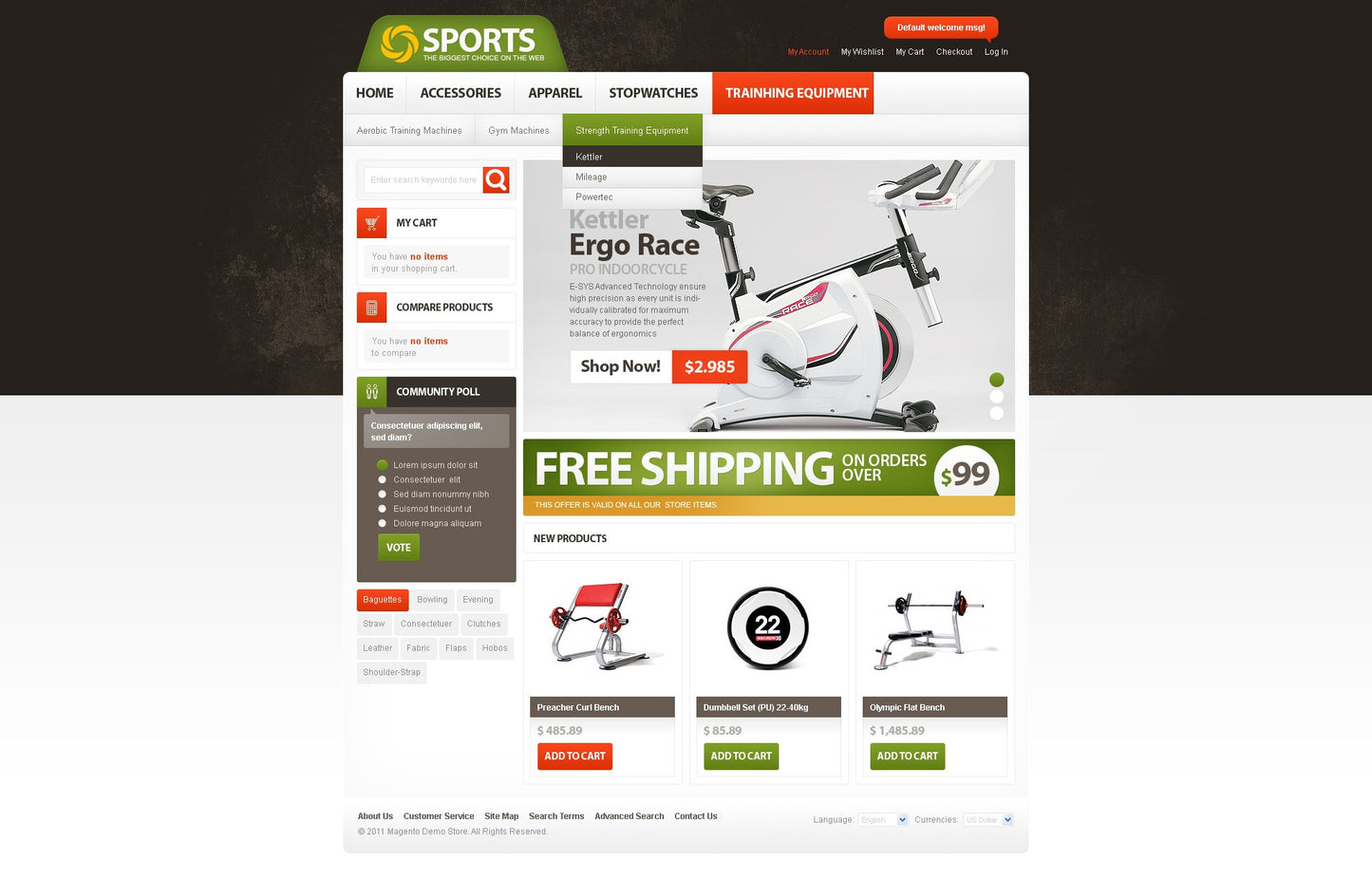 Magento Themes - GoWebBaby.Com