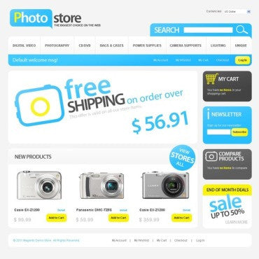 Magento Themes - GoWebBaby.Com