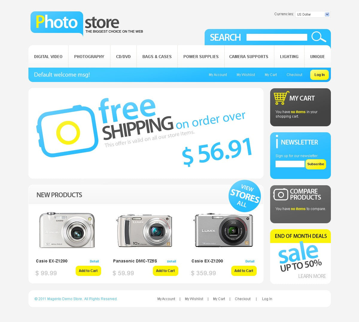 Magento Themes - GoWebBaby.Com