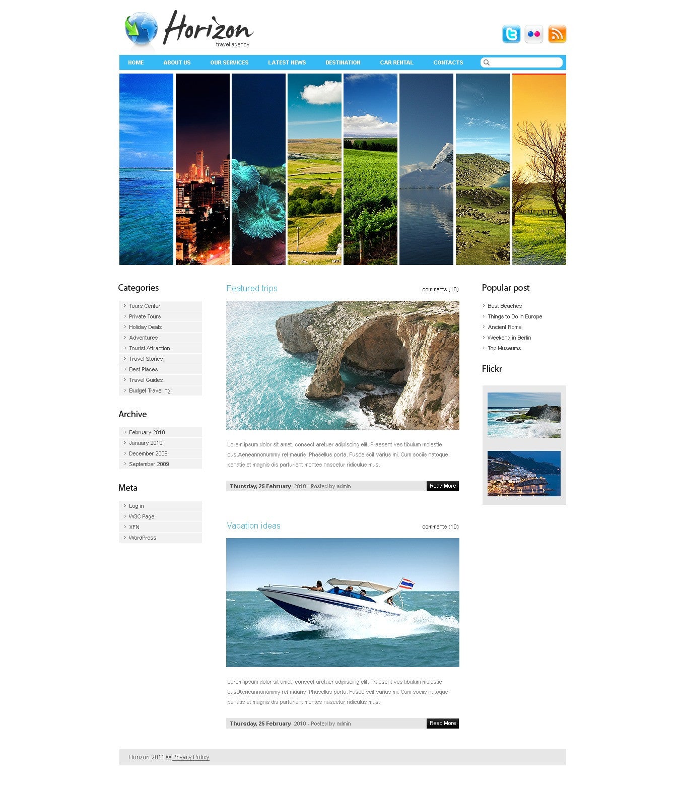 WordPress Themes - GoWebBaby.Com