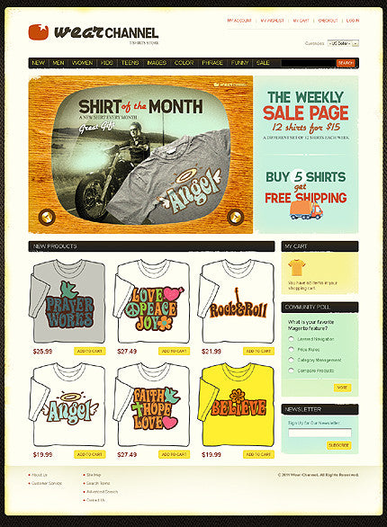 Magento Themes - GoWebBaby.Com