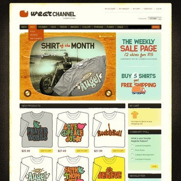 Magento Themes - GoWebBaby.Com