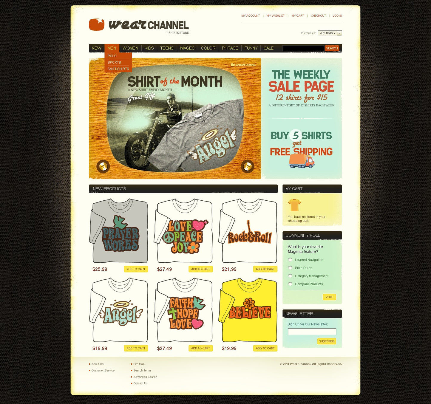 Magento Themes - GoWebBaby.Com