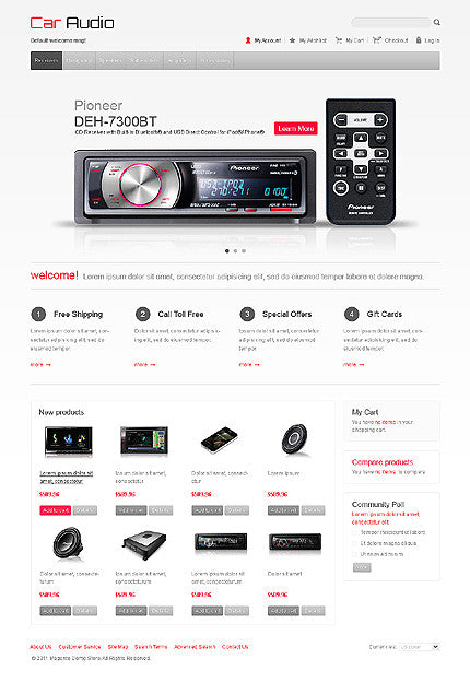Magento Themes - GoWebBaby.Com
