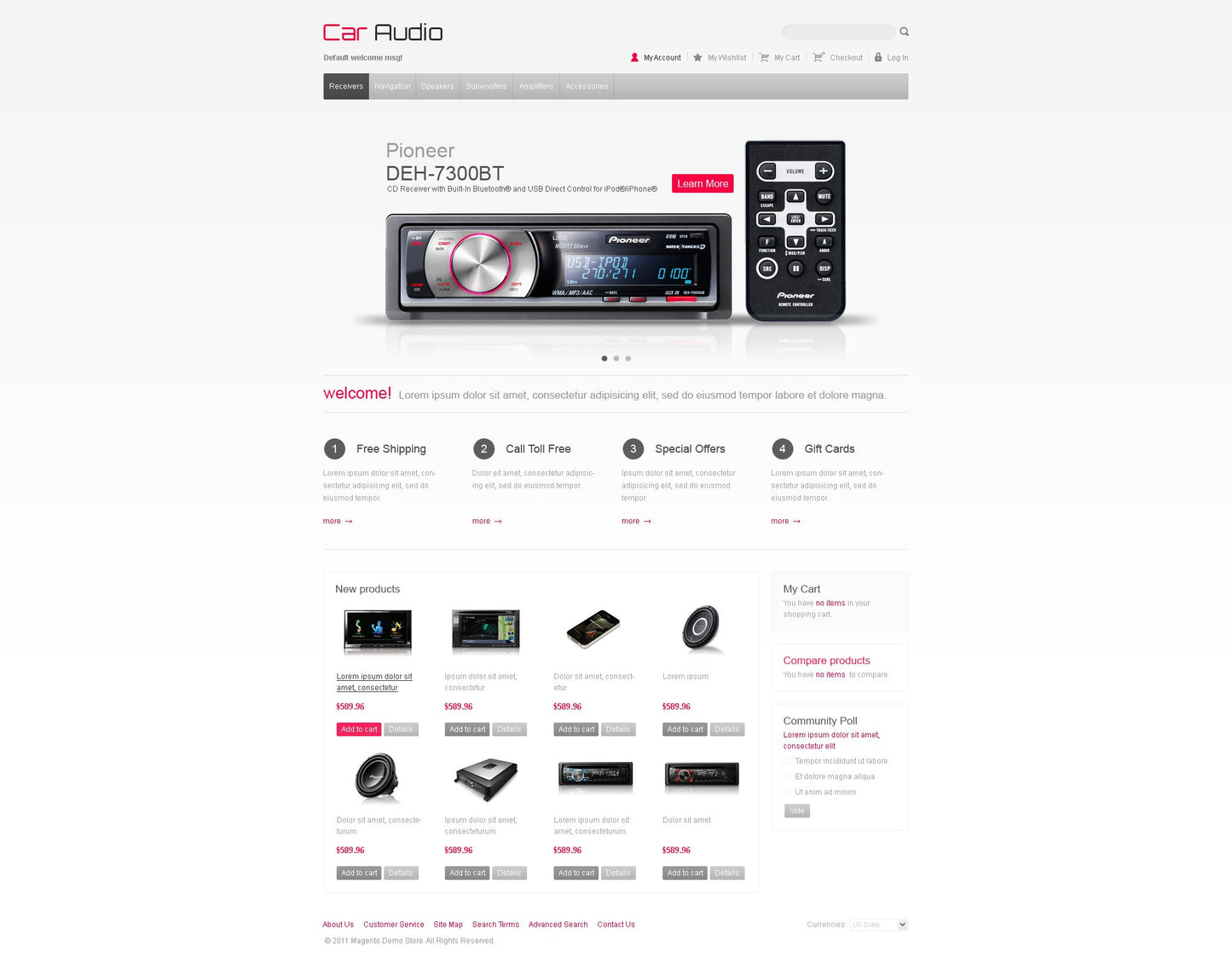 Magento Themes - GoWebBaby.Com