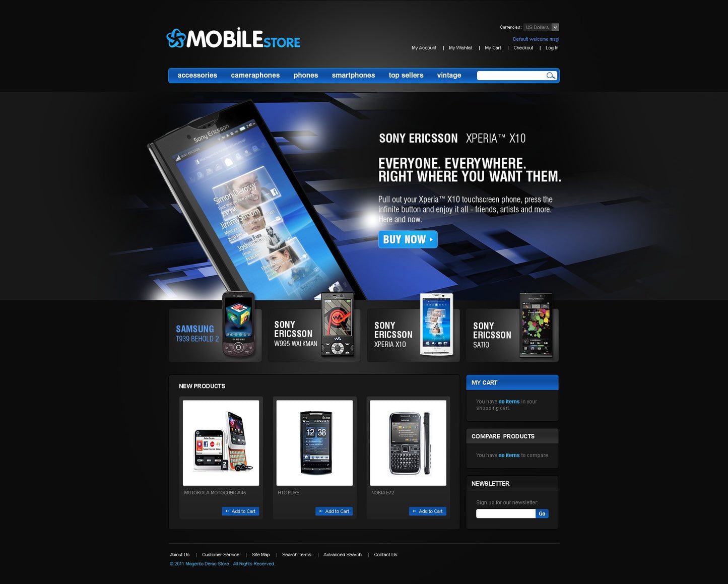 Magento Themes - GoWebBaby.Com