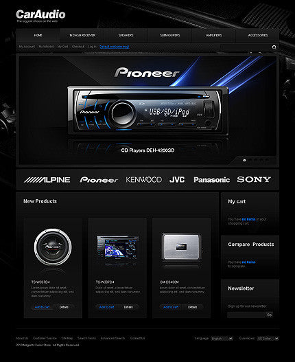Magento Themes - GoWebBaby.Com