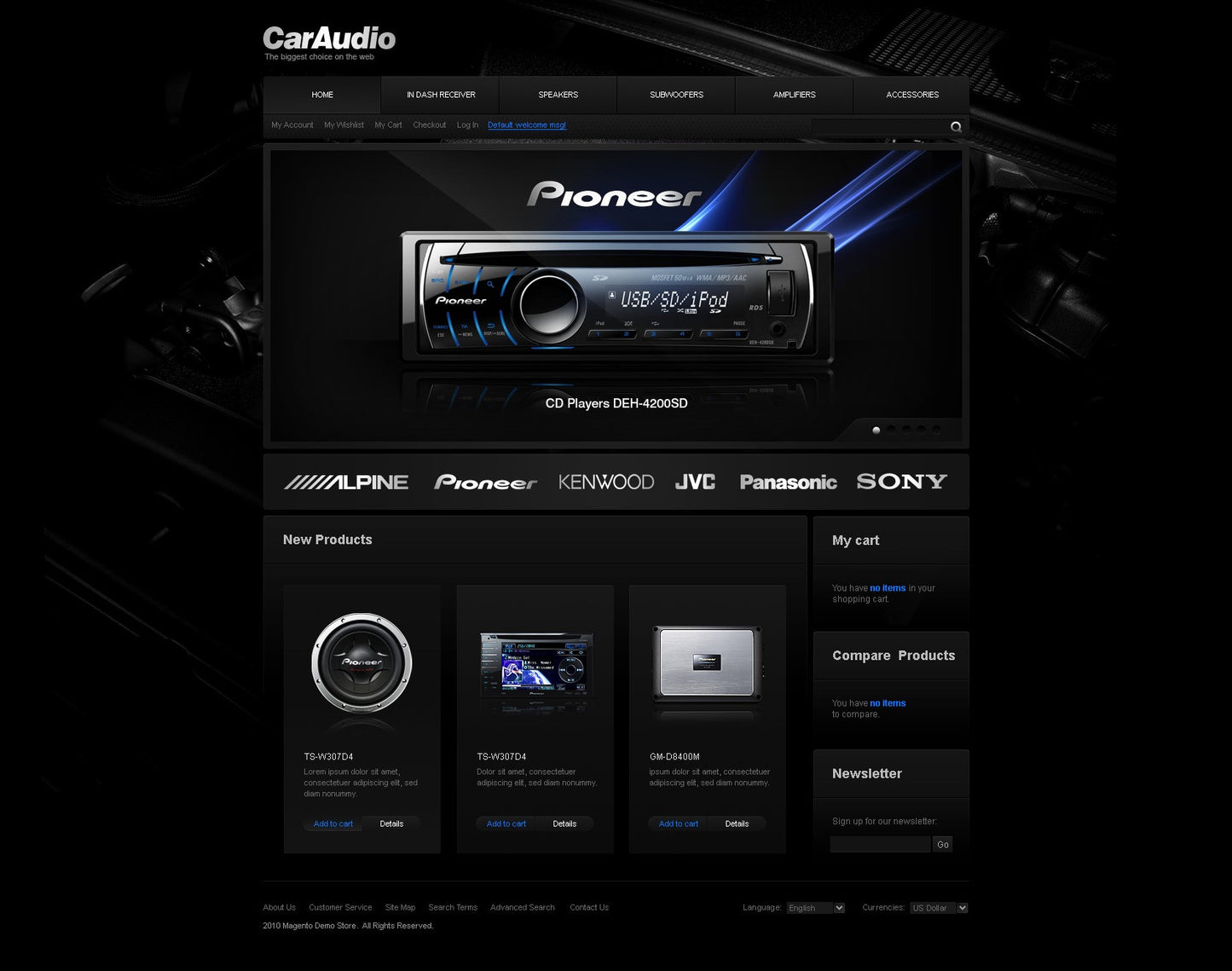 Magento Themes - GoWebBaby.Com