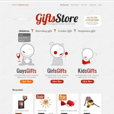 Magento Themes - GoWebBaby.Com