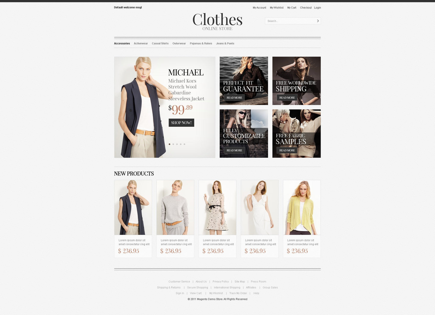 Magento Themes - GoWebBaby.Com
