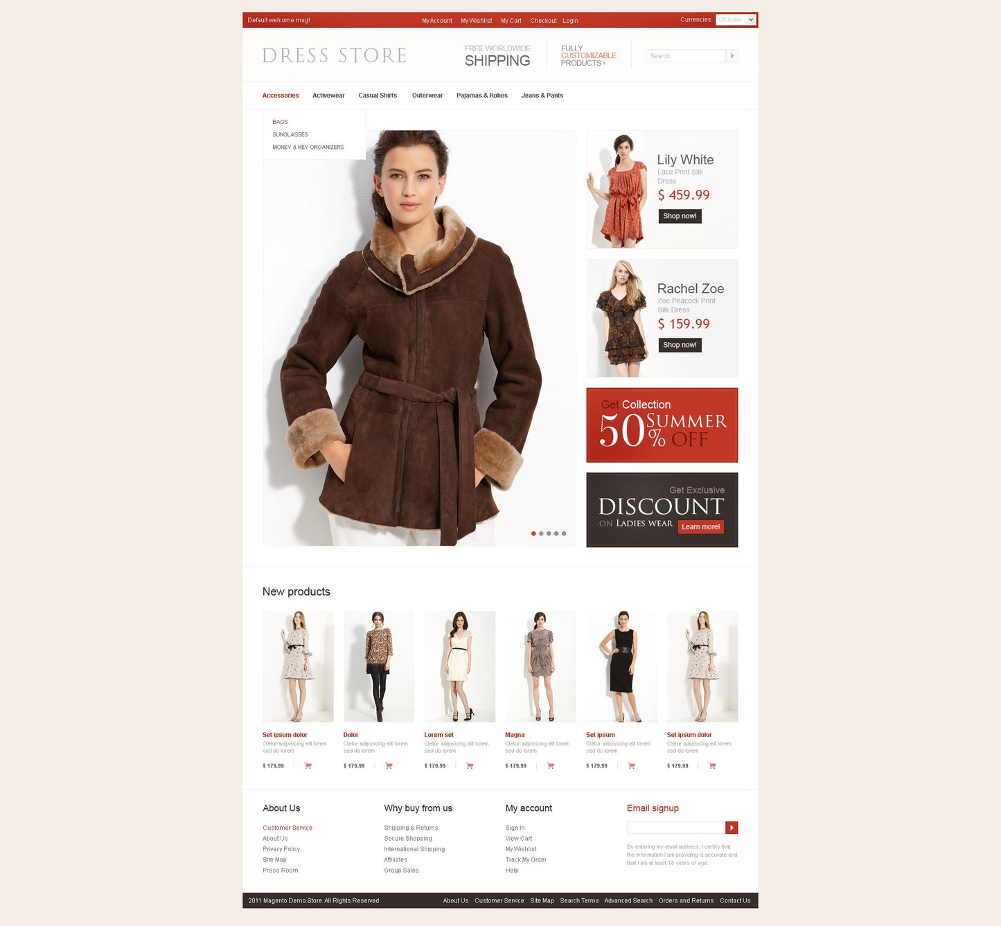 Magento Themes - GoWebBaby.Com