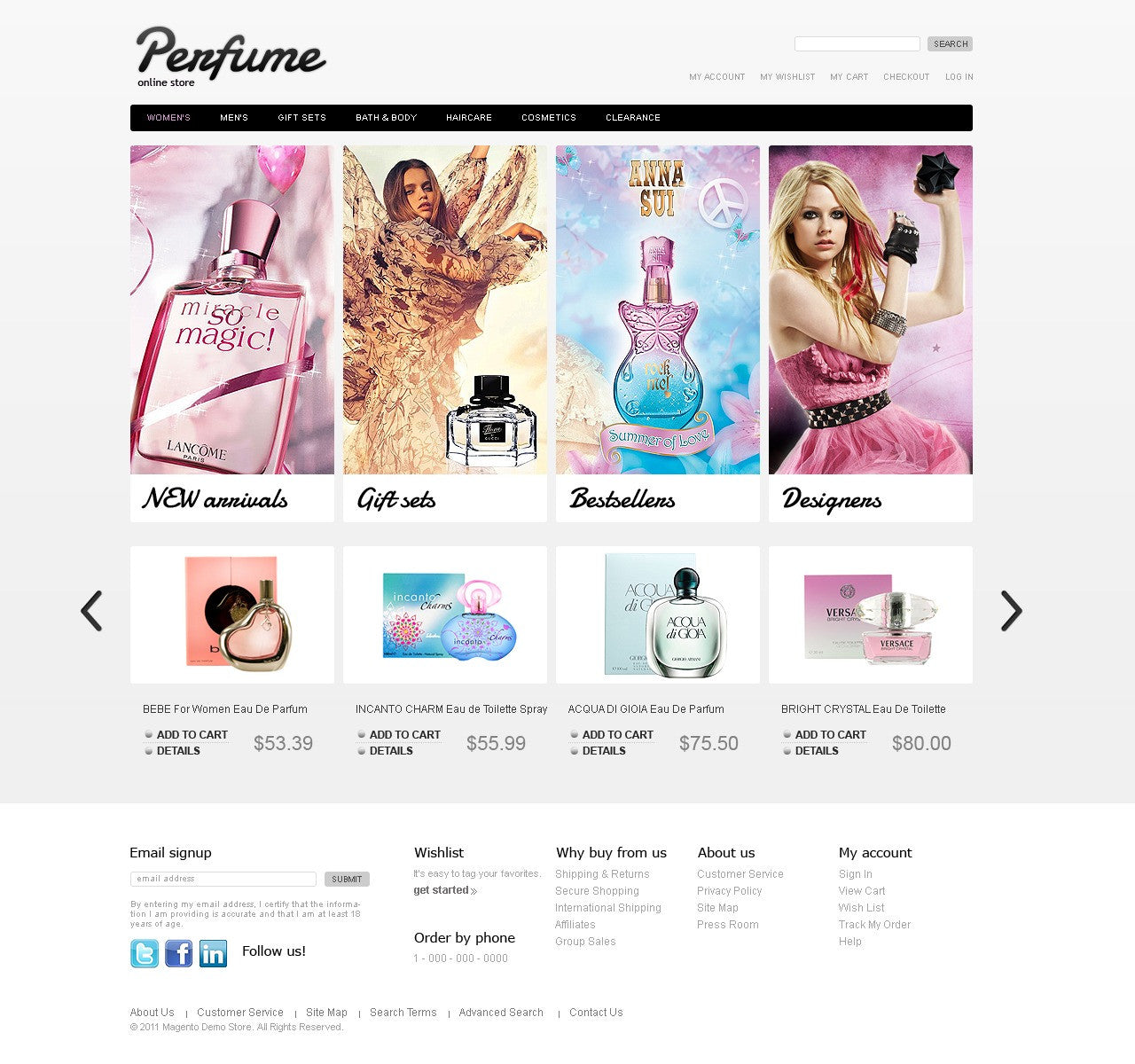 Magento Themes - GoWebBaby.Com