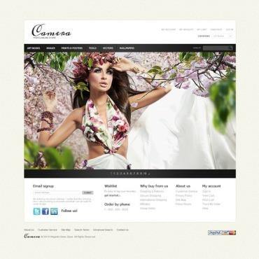 Art and Photo Magento Website Design - GoWebBaby.Com