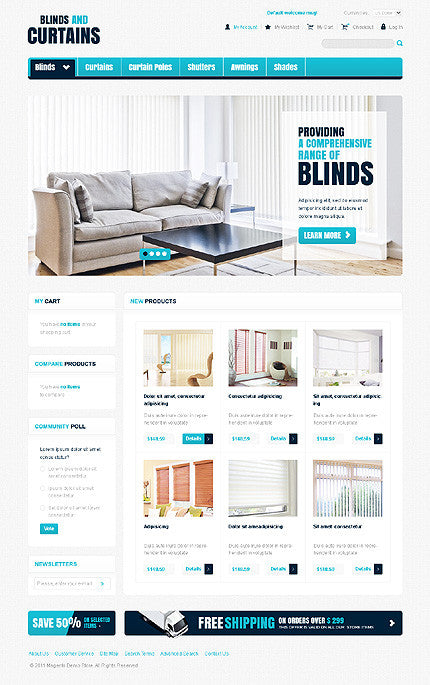 Magento Themes - GoWebBaby.Com