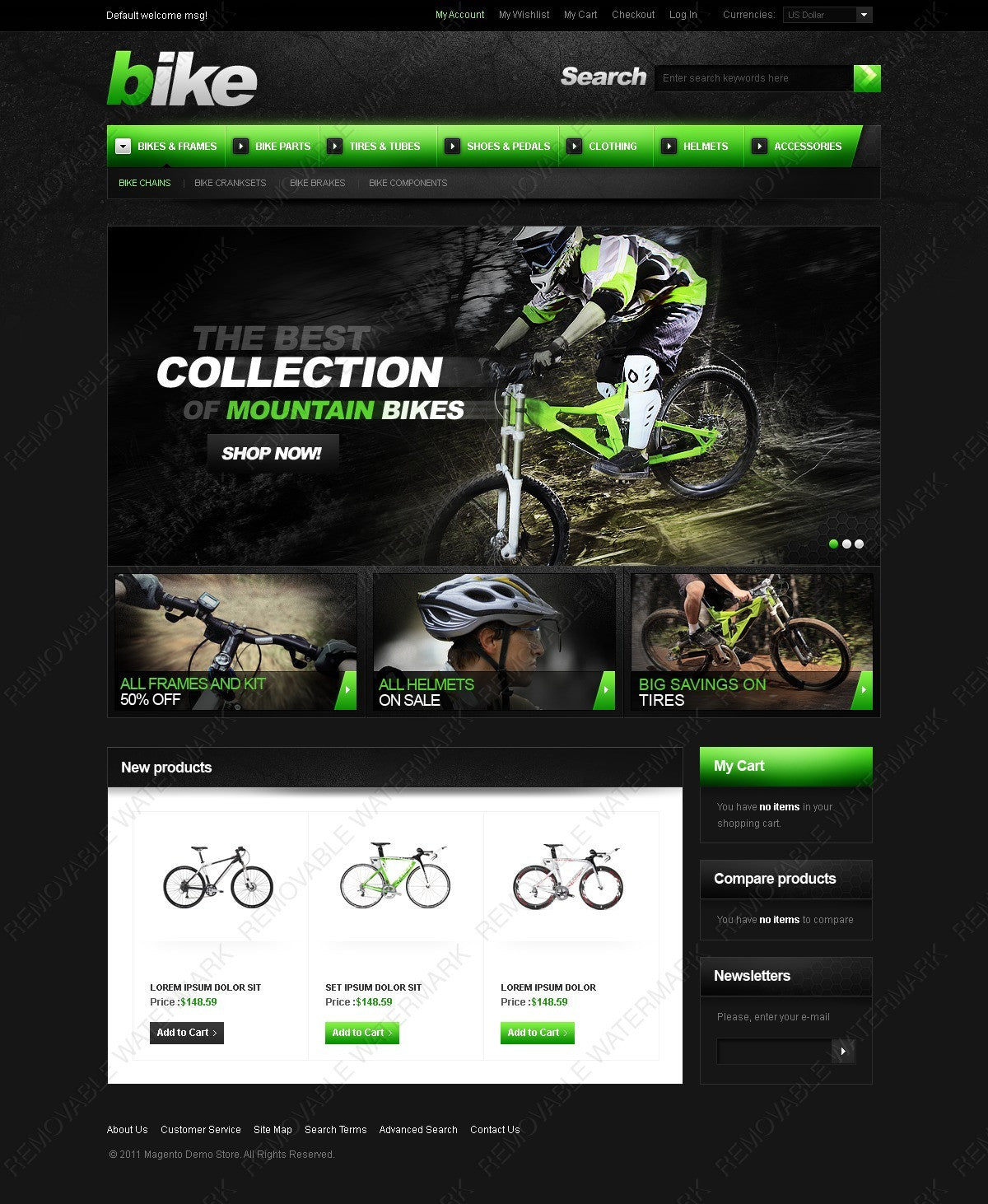 Magento Themes - GoWebBaby.Com