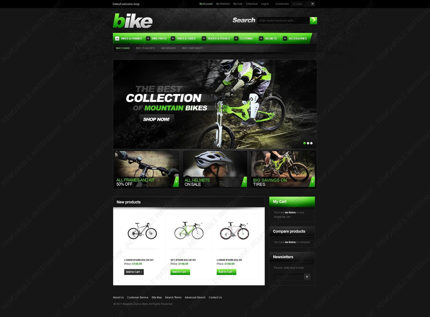 Magento Themes - GoWebBaby.Com